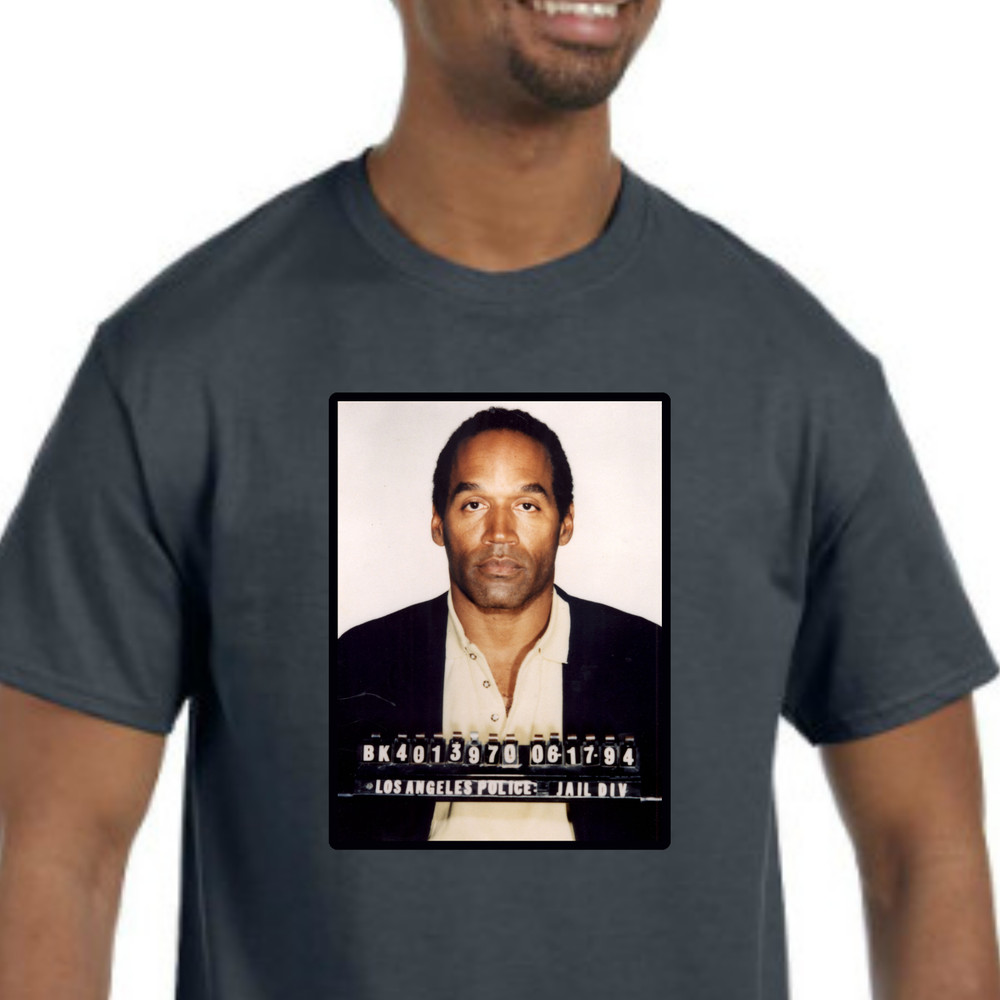 OJ Simpson T-Shirt NEW *Pick your color & size* mugshot