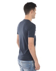 Emporio Armani Ea7 Sweatshirt Men’s Blue T Shirt 3GPT69 PJ03Z 1554