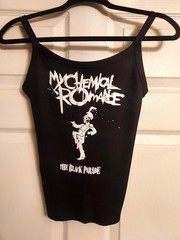 my chemical romance cropped tank top mcr crop top the black parade Tank Xs-2xl