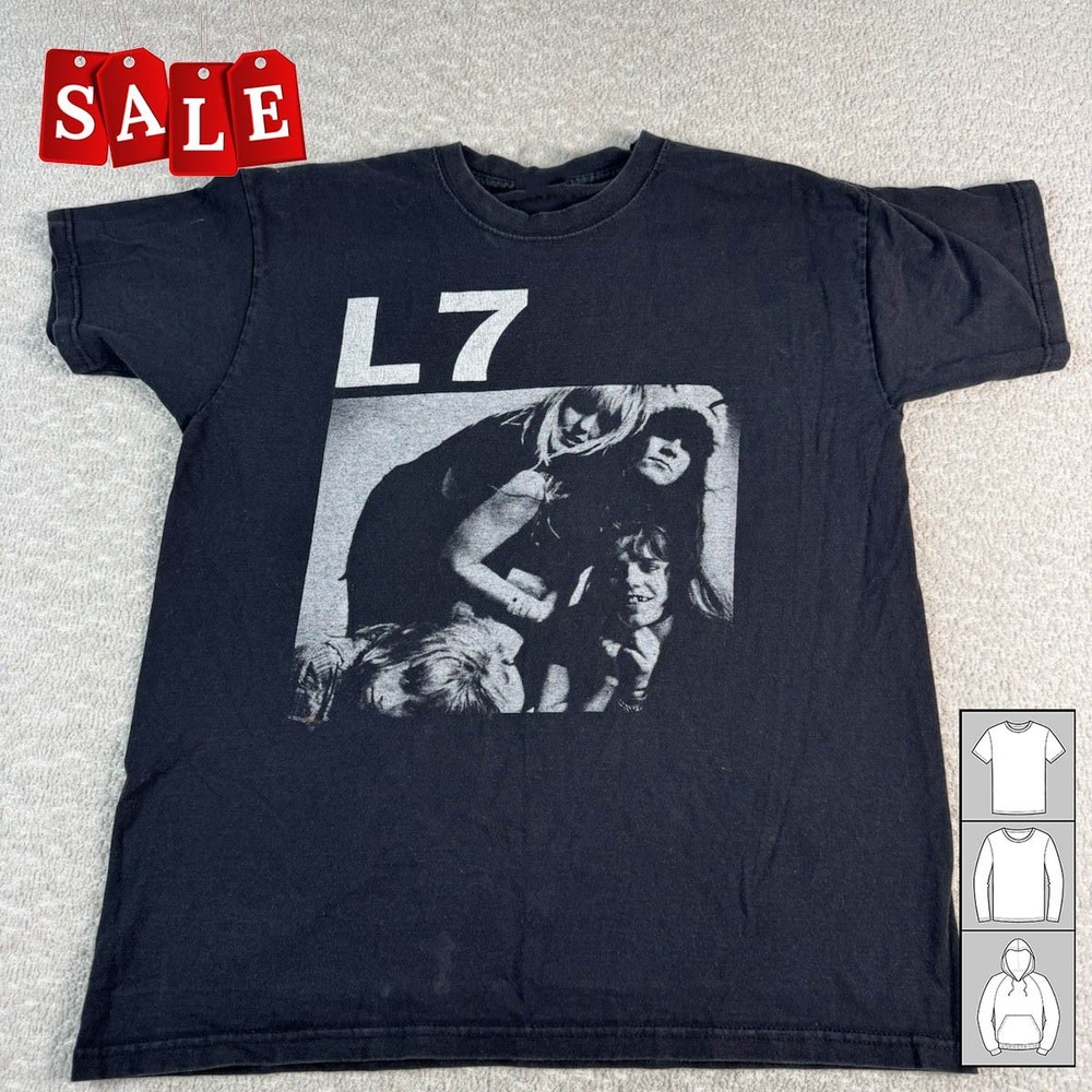 New Vintage L7 Graphic Christmas Gift Unisex S-5XL Shirt OS207