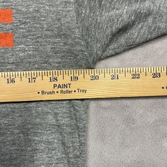 Rogue Rich Froning USA Made T-Shirt Mens Large Gray Graphic Gym Workout Tee