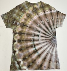 Hanes Handmade Ice Dye Unisex Adult T-Shirt Size Large Color Wild Thing Tee NEW