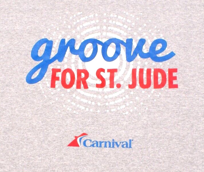 Carnival Cruise Lines T-Shirt Groove For St. Jude Children’s Hospital, 3XL