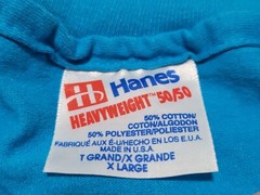 Vtg Art Deco Miami Florida C.G Designs ’92 Single Stitch XL Blue Gold Shirt USA