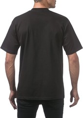 Pro Club Men’s 6-Pack Heavyweight Cotton Short Sleeve Crew Neck T-Shirt