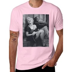 Marilyn Monroe and 2Pac Cotton Unisex Tshirt Streetwear