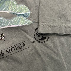 Common Ground Country Fair 2023 Floral Butterfly Long Sleeve Tee Shirt Small