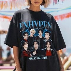 Enhypen Walk the Line Enhypen 2025 Tour Unisex T-shirt