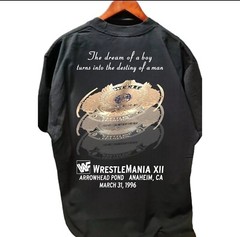 SHAWN MICHAELS HEARTBREAK KID ON SHAKA HEAVYWEIGHT GARMET DYED T SHIRT “MODERN”