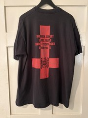 Vintage 1992 XL Slayer Shirt Metal Rock Band Tour Rare Metallica Anthrax Poison