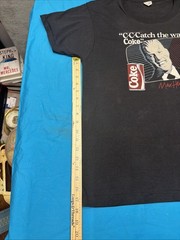 1987 Max Headroom Coca Cola Promo T Shirt Large Screen Stars USA Vintage Coke