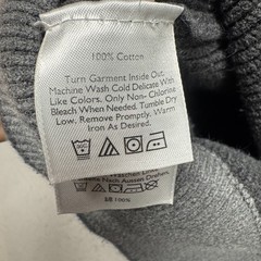 EDDIE BAUER Half-Zip Knit Sweater (Thick) LT Cotton Grey 14003877