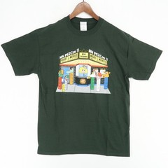 MN PEZCon 11 Shirt Mens Medium Green 2006 Night at the Movies PEZ Dispenser Tee