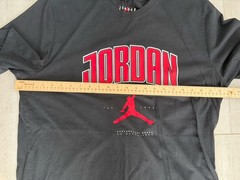 Jordan Men’s XL Jumpman Logo Graphic T-Shirt Red Black Standard Fit