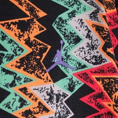 Nike Air Jordan Shirt Mens XL Retro 7 Hare All Over Print Geometric VII Multi