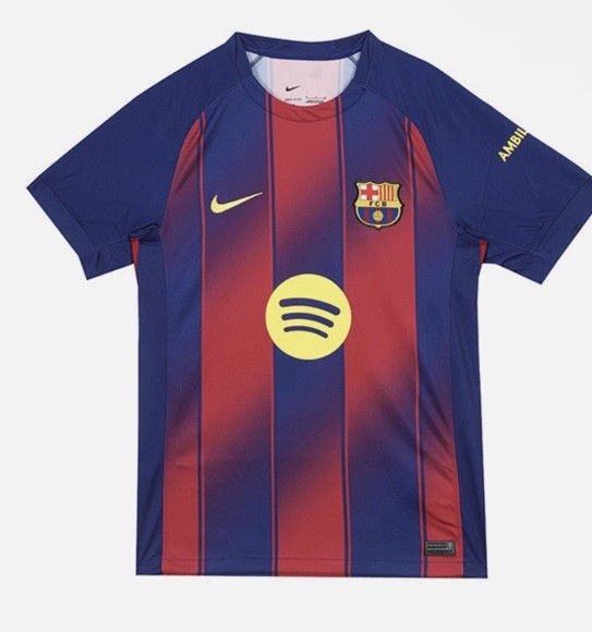 Nike FC Barcelona 2025/26 Home Dri-Fit Football Replica Jersey HJ4590-456 Sz XL