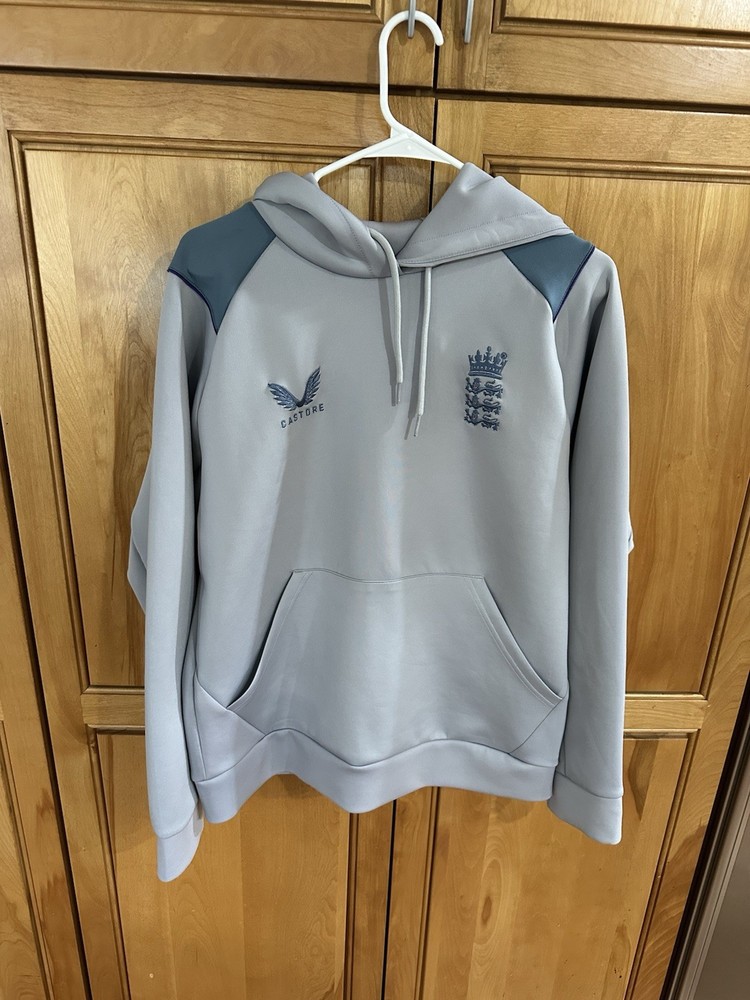 Castore England Cricket 2022 M 45” Scuba Training Hoody Hoodie
