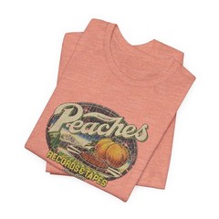 Vintage Peaches Record & Tapes Store Logo Unisex Jersey Short Sleeve T-Shirt