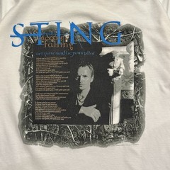 Vintage 90s PolyGram Merchandising Sting Mercury Falling Double-Sided Tee XL