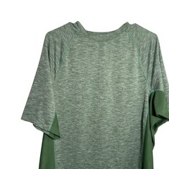 Duluth Trading Co Shirt Men’s Medium Green Vented Athletic Short Sleeve Top