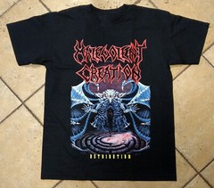 New Trend Malevolent Creation Black Cotton Size S-4XL T-Shirt MI101