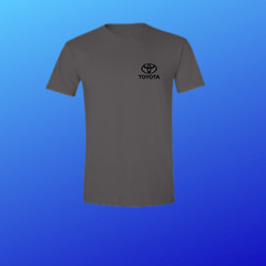 Toyota T-Shirt Chest Logo Tundra Tacoma Scion Supra 4 Runner with FREE DECAL!!