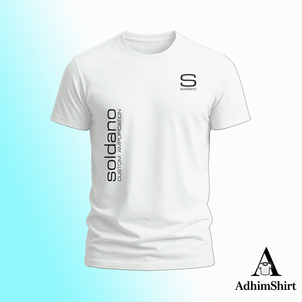 Soldano Amplification Logo FUNNY T-SHIRT S-5XL USA many colors