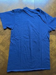 Gulf Shores Jeep Sunset Travel Souvenir Adult Size Small T-shirt ~ Navy Blue