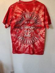 Red Tie Dye Black Hills Rally 2012 Sturgis 72nd Annual South Dakota