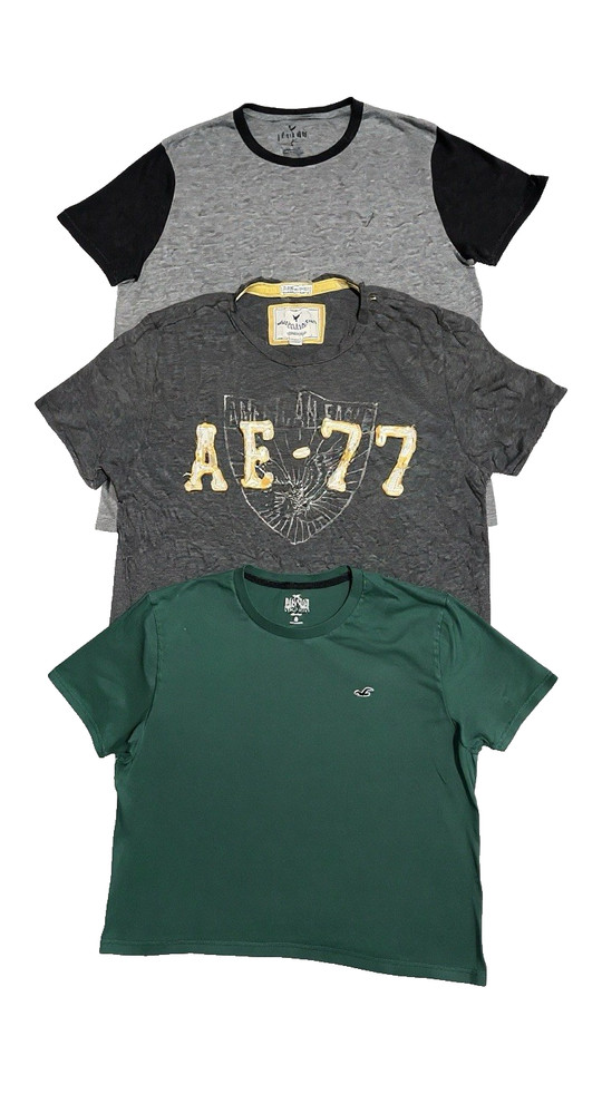american eagle t shirt men xl 3 Pcs