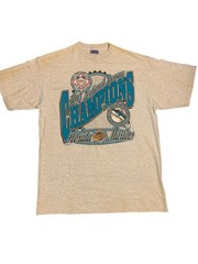 Florida Marlins T-Shirt Size XL Tultex 1997 Champsions Tee Pullover Short Sleeve