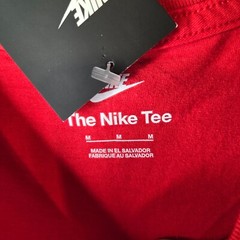 Nike Foil Franchise Red Just Do It Tee Long Sleeve Men’s T-shirt Size M NEW