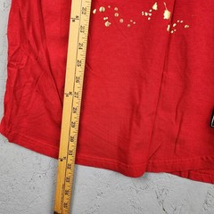 Vintage Switch Remarkable Shirt Mens 2XL Red Gold Foil Laurel Graphic Star Crown