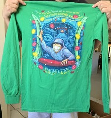 Eskimo Joe’s Christmas Long Sleeve T-Shirt Green Night Before Christmas Small