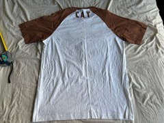 Taxi Cat Japanese Taxi 2 Tone T-Shirt Size 2XL