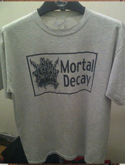 Logo Graphic Mortal Decay Band Gray Shirt Unisex S-5XL TR947