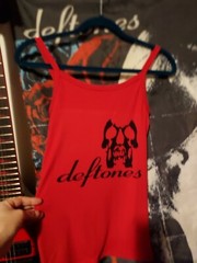 Deftones tank top ribbed deftones shirt any size xs through xxl