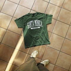 Santa Monica Beach California Souvenir Aesthetic, Vintage