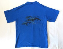 1980’s Vintage T Shirt Hawaii Nature Surf Whales Tee Jays Tag USA All Cotton
