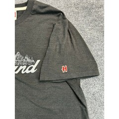 Homage Cleveland Skyline Graphic T Shirt Men’s M Gray Made in USA Short Sleeve