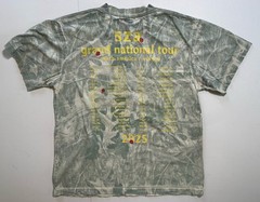 SZA Grand National Tour 2025 Official Merchandise Camo Ladybug Shirt Size M