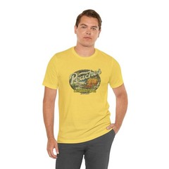 Vintage Peaches Record & Tapes Store Logo Unisex Jersey Short Sleeve T-Shirt