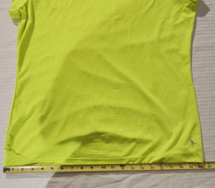 Danskin Now Women Yellow Shirt Top XL/XG 16-18