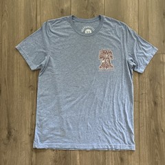 Paul Carpenter Art Philadelphia T-Shirt Mens XL Heather Blue Graphic Tri Blend