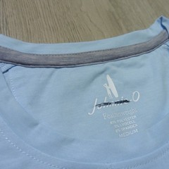 JOHNNIE O Mens M MEDIUM THE COURSE T SHIRT PERFORMANCE GOLF TEE KONA BLUE AQUA