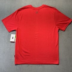 Spyder Mens Large Graphic T Shirt Red Exploring USA Outdoor Logo Stretch NWT