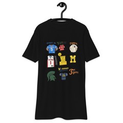 Men’s premium heavyweight Michigan tee