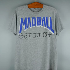 Madball band SET IT OFF SPORT GRAY T SHIRT FULL SIZE S-5XL