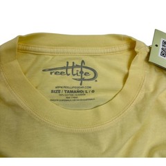 Reel Life Men’s Ocean Washed Circle Hook T-shirt Short Sleeve Size XL NWT