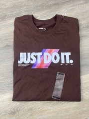 Nike Rainbow Just Do It JDI FQ8002-227 Size Large